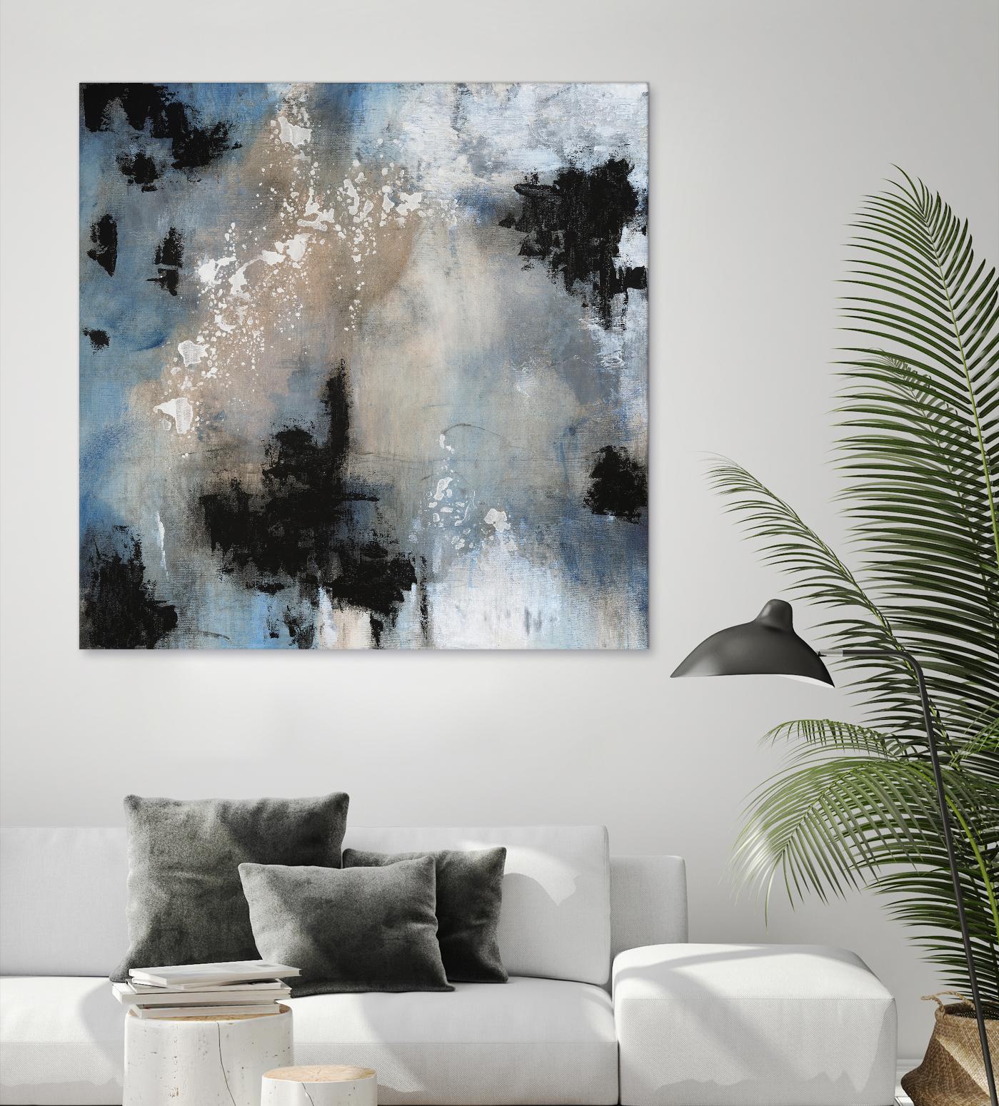 Embellished Shifting Motion II by Tim OToole on GIANT ART - blue abstract abstract