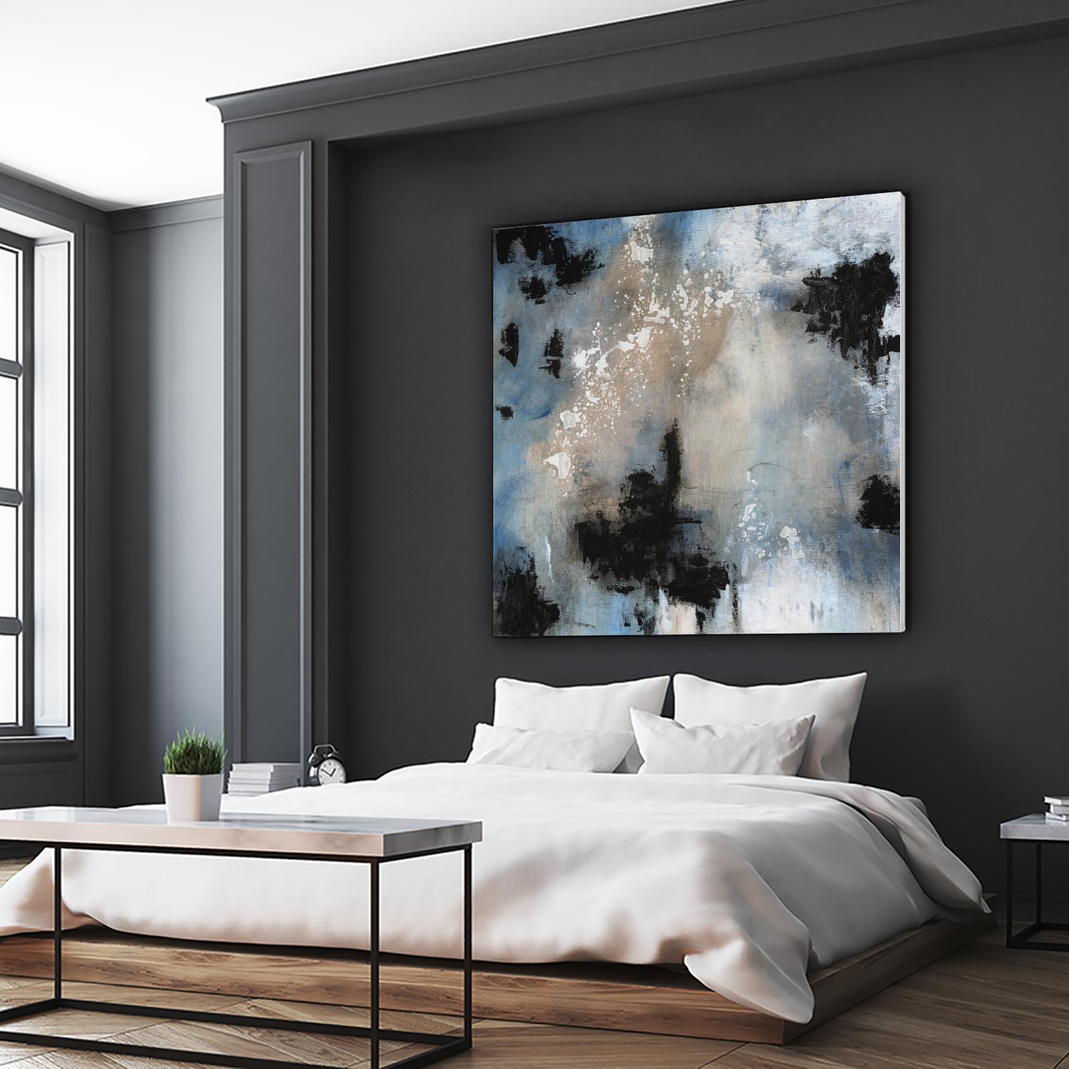 Embellished Shifting Motion II by Tim OToole on GIANT ART - blue abstract abstract