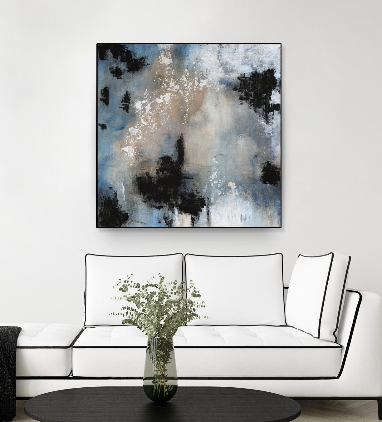 Embellished Shifting Motion II by Tim OToole on GIANT ART - blue abstract abstract