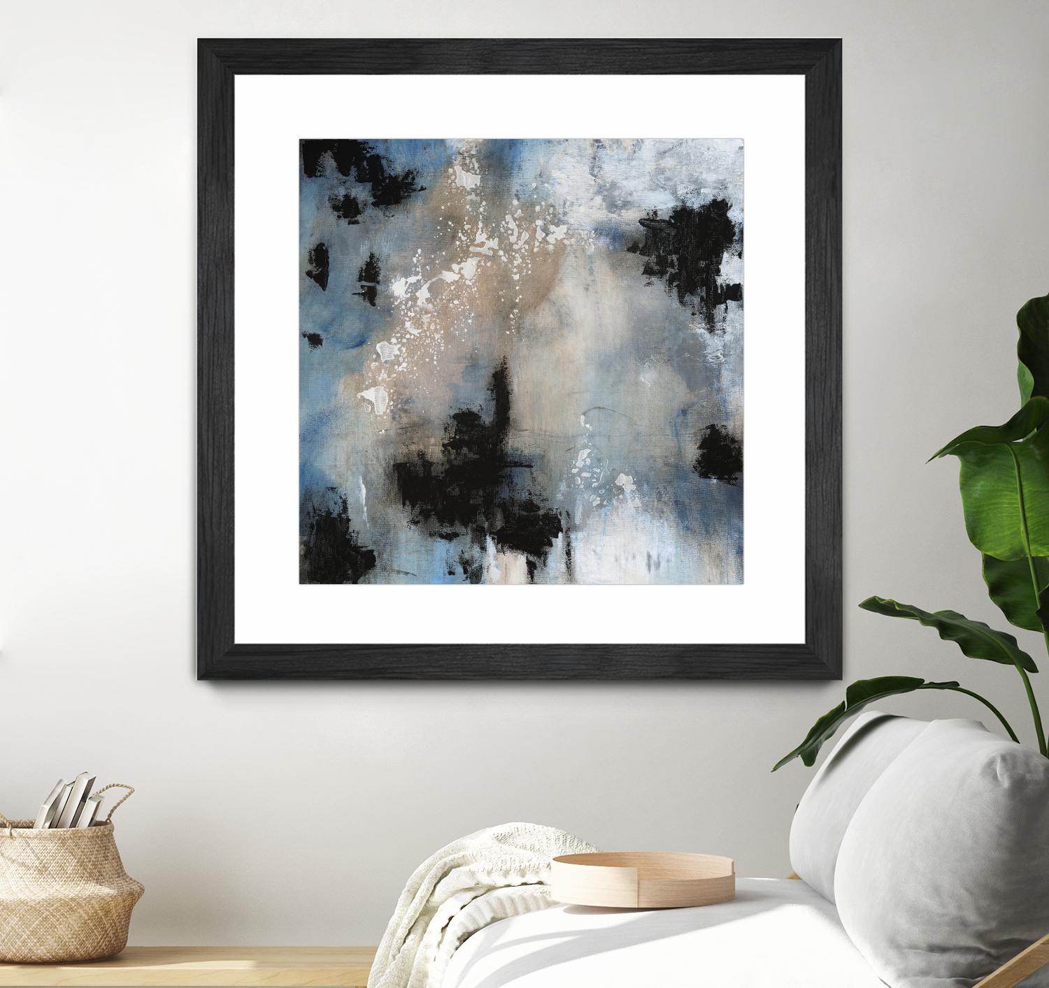 Embellished Shifting Motion II by Tim OToole on GIANT ART - blue abstract abstract