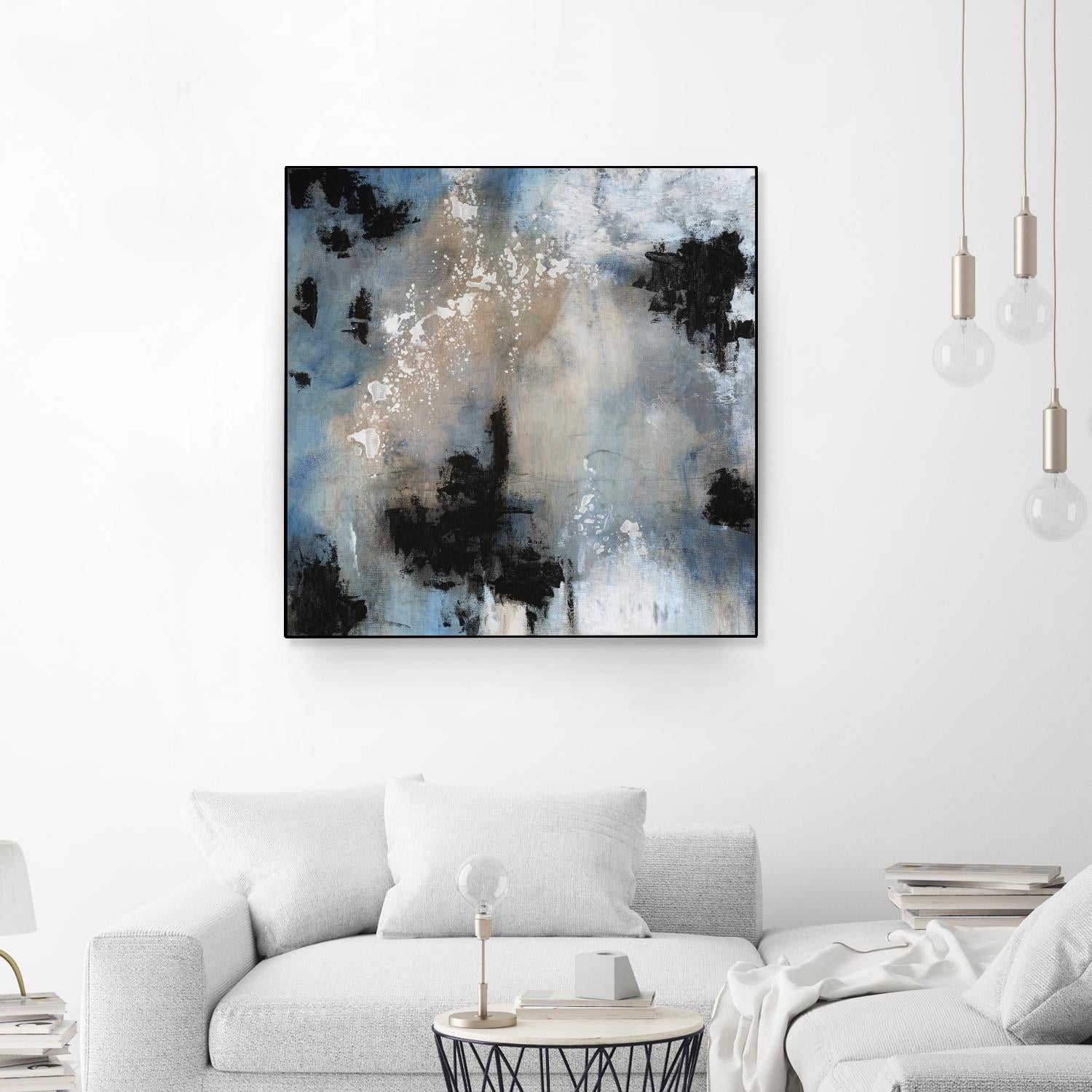 Embellished Shifting Motion II by Tim OToole on GIANT ART - blue abstract abstract