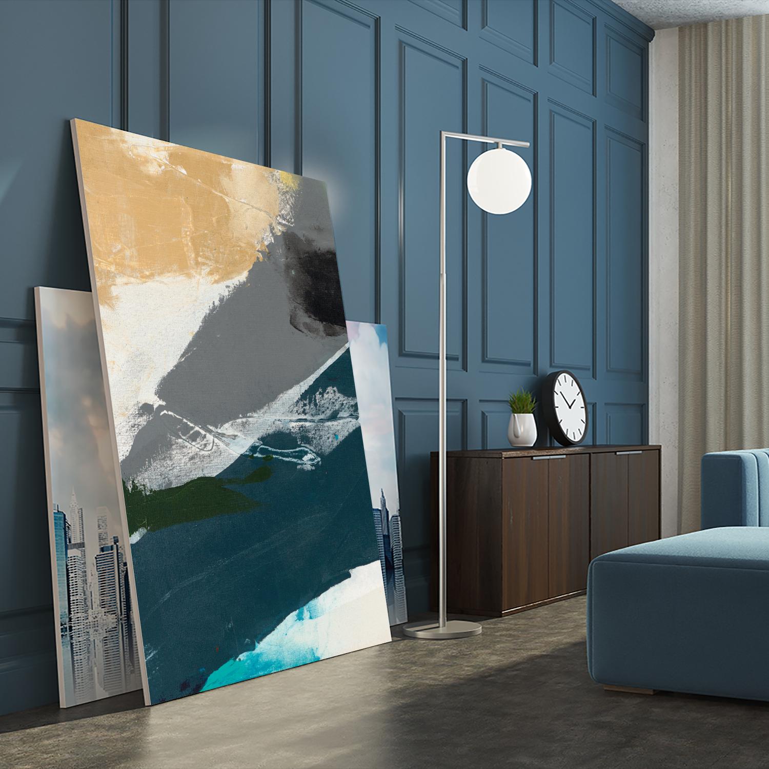 Obscure Abstract IV by Sisa Jasper on GIANT ART - gold abstract abstract