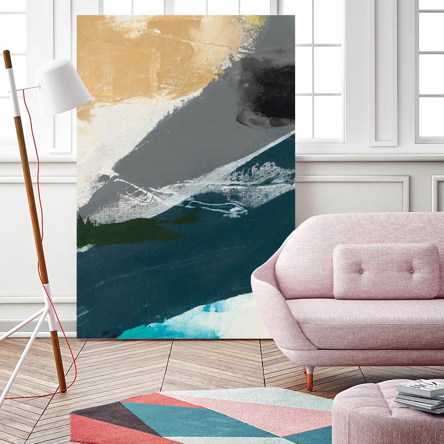 Obscure Abstract IV by Sisa Jasper on GIANT ART - gold abstract abstract