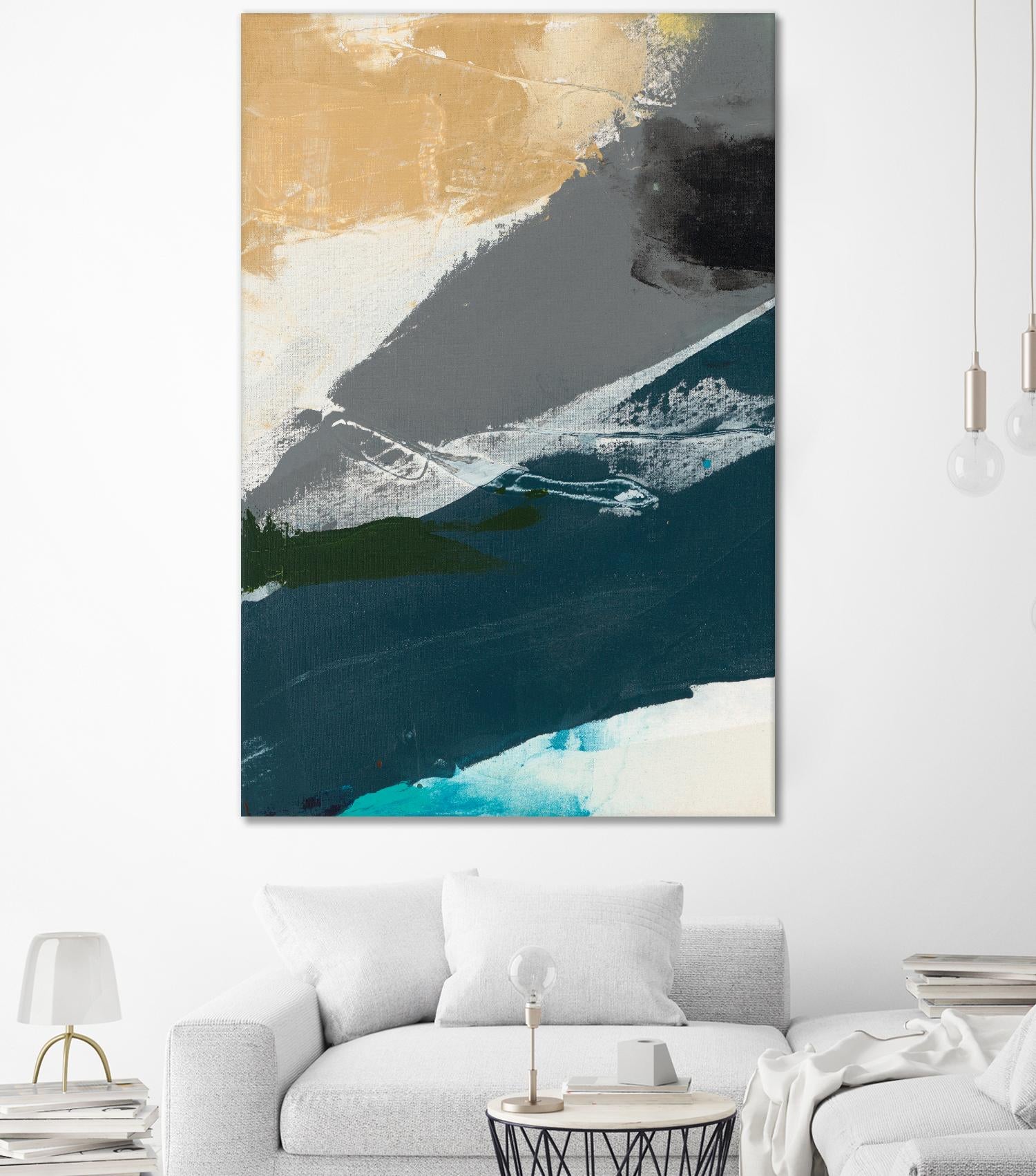 Obscure Abstract IV by Sisa Jasper on GIANT ART - gold abstract abstract