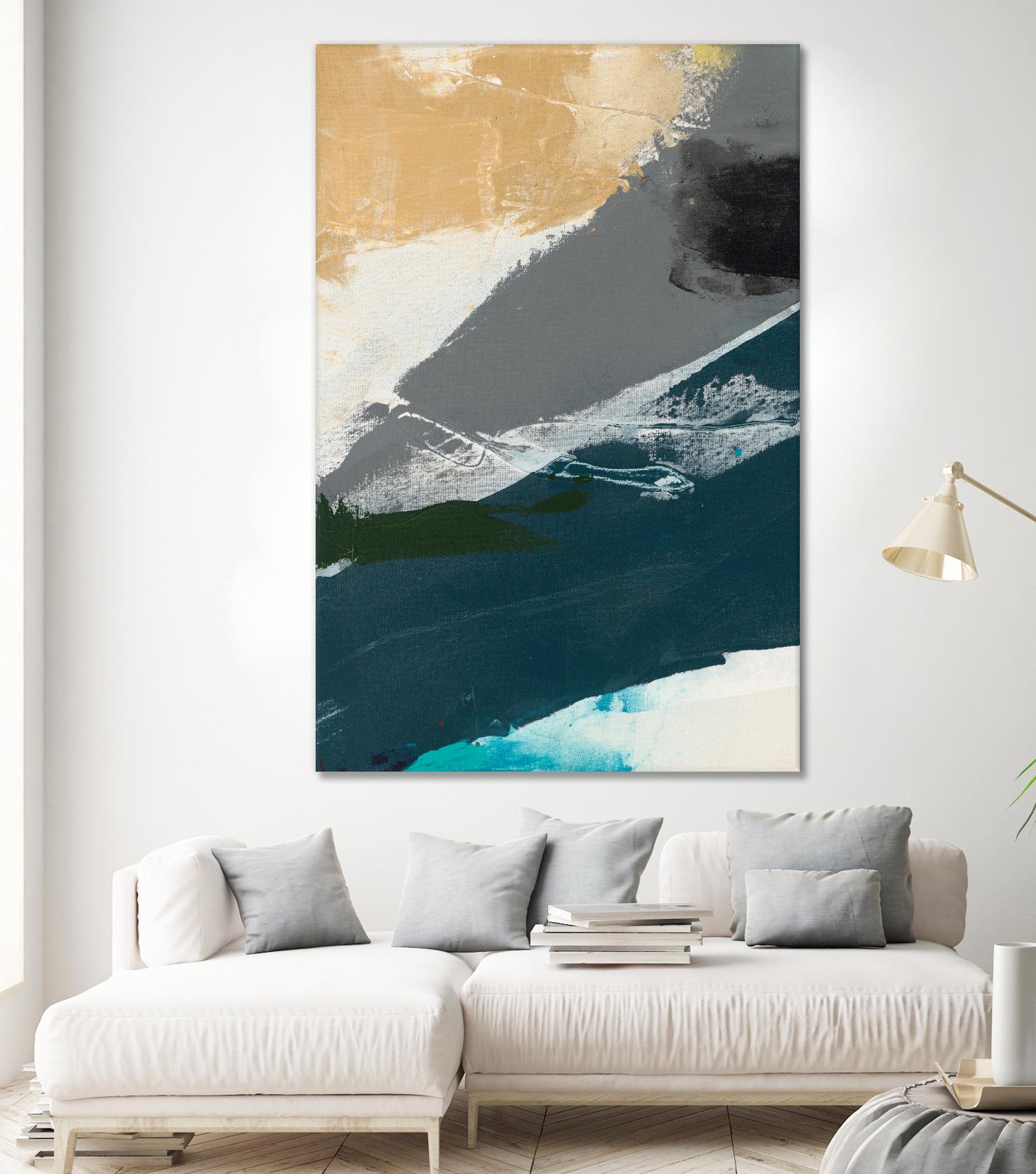 Obscure Abstract IV by Sisa Jasper on GIANT ART - gold abstract abstract