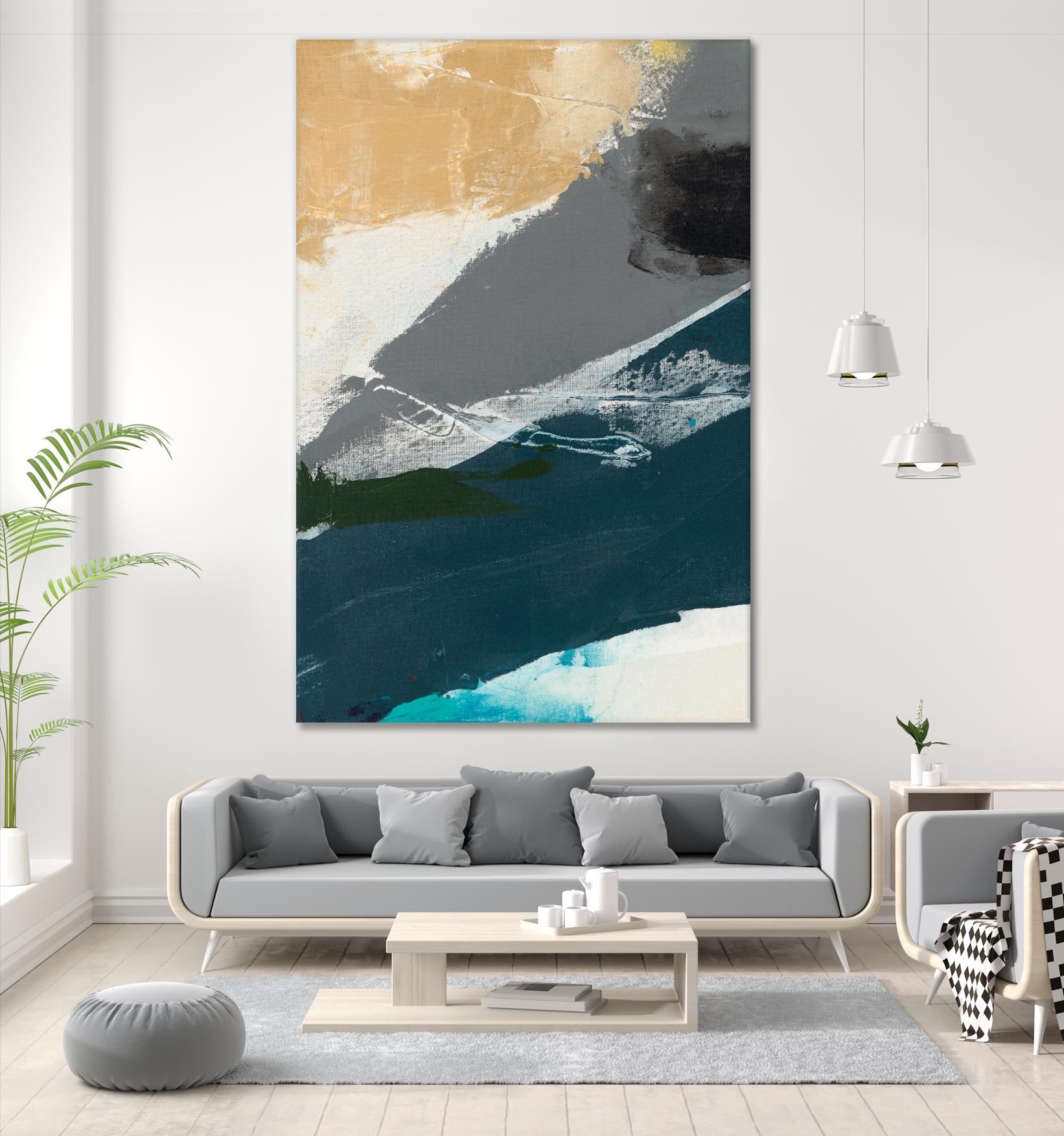 Obscure Abstract IV by Sisa Jasper on GIANT ART - gold abstract abstract