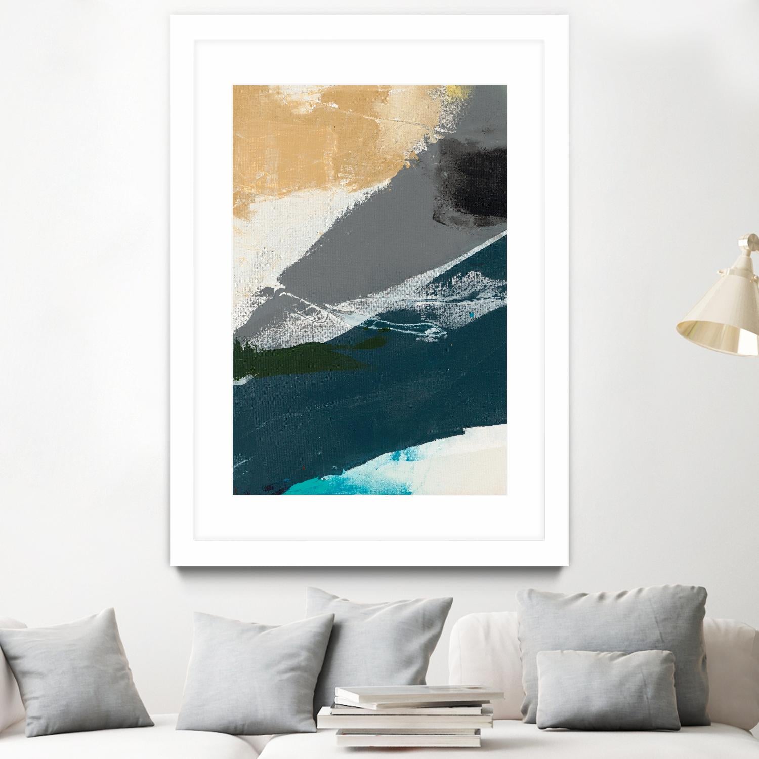 Obscure Abstract IV by Sisa Jasper on GIANT ART - gold abstract abstract