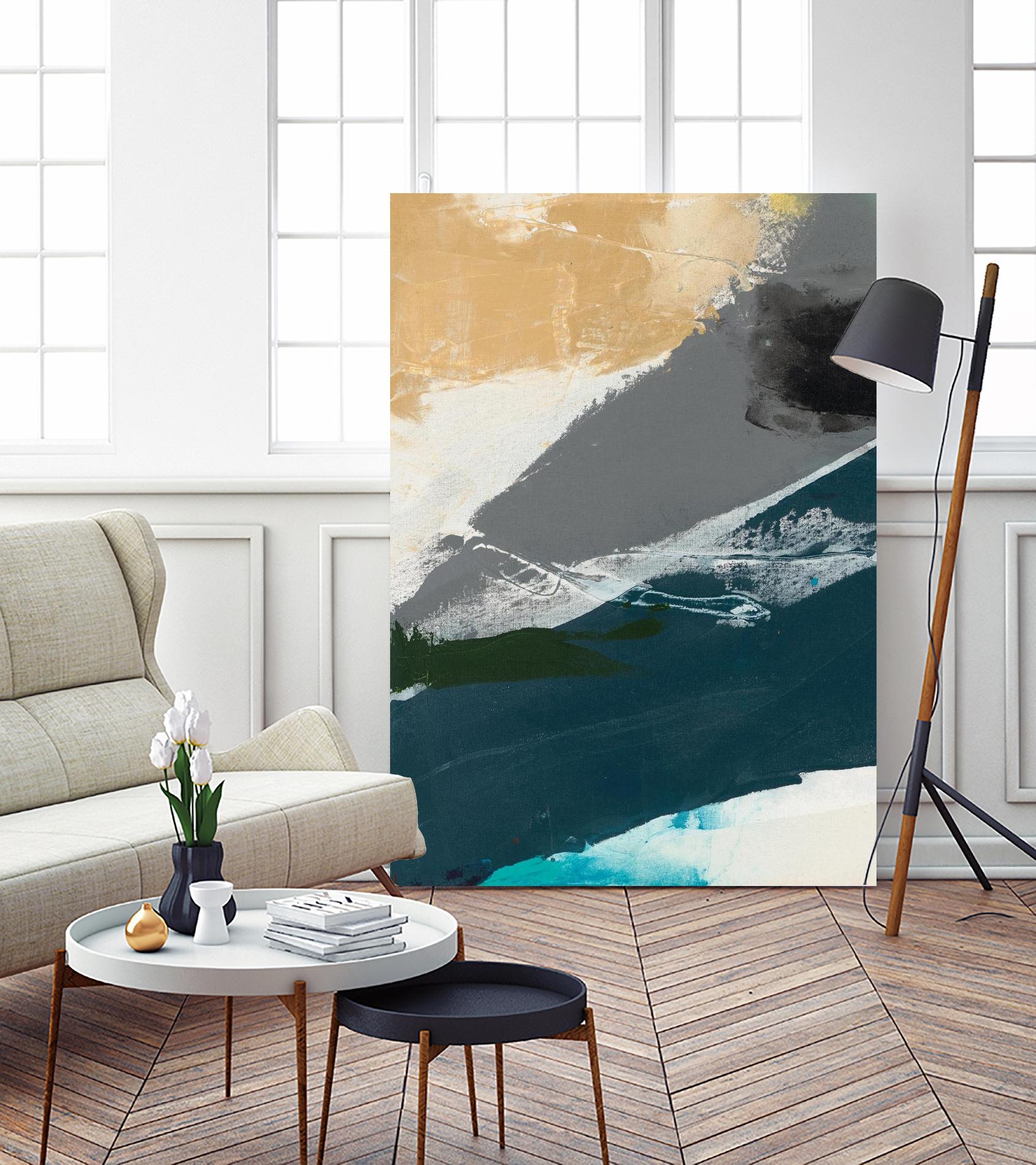 Obscure Abstract IV by Sisa Jasper on GIANT ART - gold abstract abstract