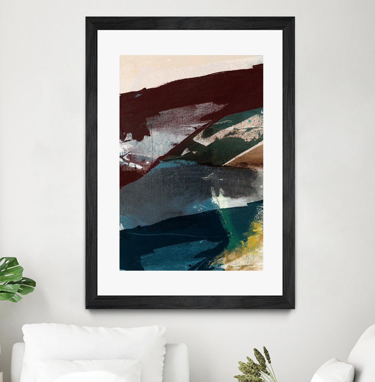 Obscure Abstract VI by Sisa Jasper on GIANT ART - beige abstract abstract