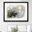 Orbital Burst II by Victoria Barnes on GIANT ART - beige abstract