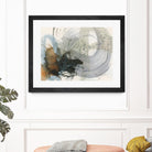 Orbital Burst II by Victoria Barnes on GIANT ART - beige abstract