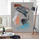 Playful Marks I by Jennifer Goldberger on GIANT ART - white abstract abstract
