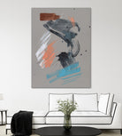 Playful Marks I by Jennifer Goldberger on GIANT ART - white abstract abstract