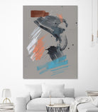 Playful Marks I by Jennifer Goldberger on GIANT ART - white abstract abstract