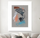Playful Marks I by Jennifer Goldberger on GIANT ART - white abstract abstract
