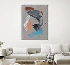 Playful Marks I by Jennifer Goldberger on GIANT ART - white abstract abstract
