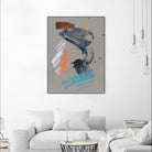 Playful Marks I by Jennifer Goldberger on GIANT ART - white abstract abstract
