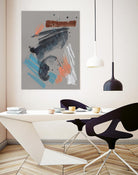 Playful Marks II by Jennifer Goldberger on GIANT ART - orange abstract abstract