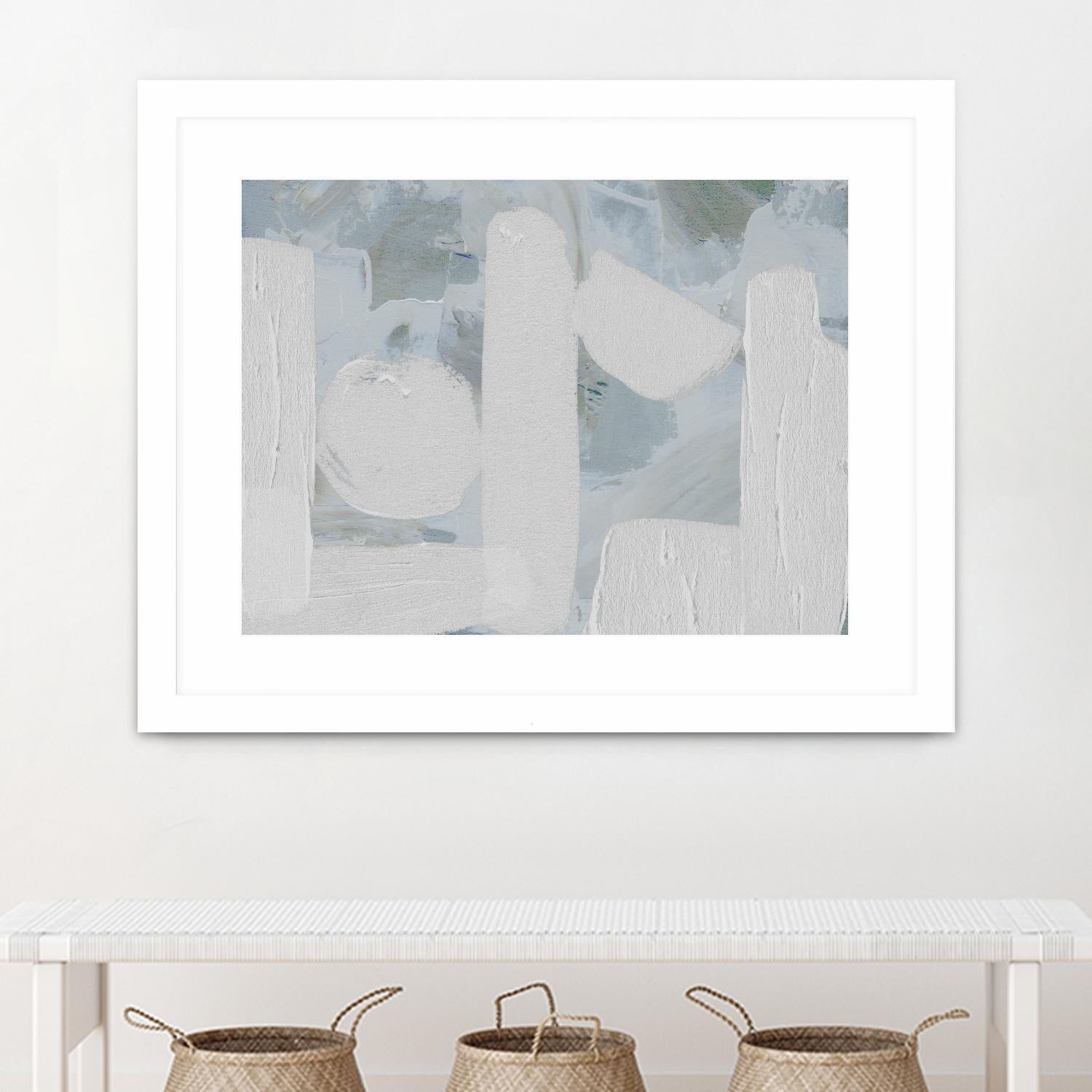 Saltwater Tide IV by Melissa Wang on GIANT ART - white abstract abstract