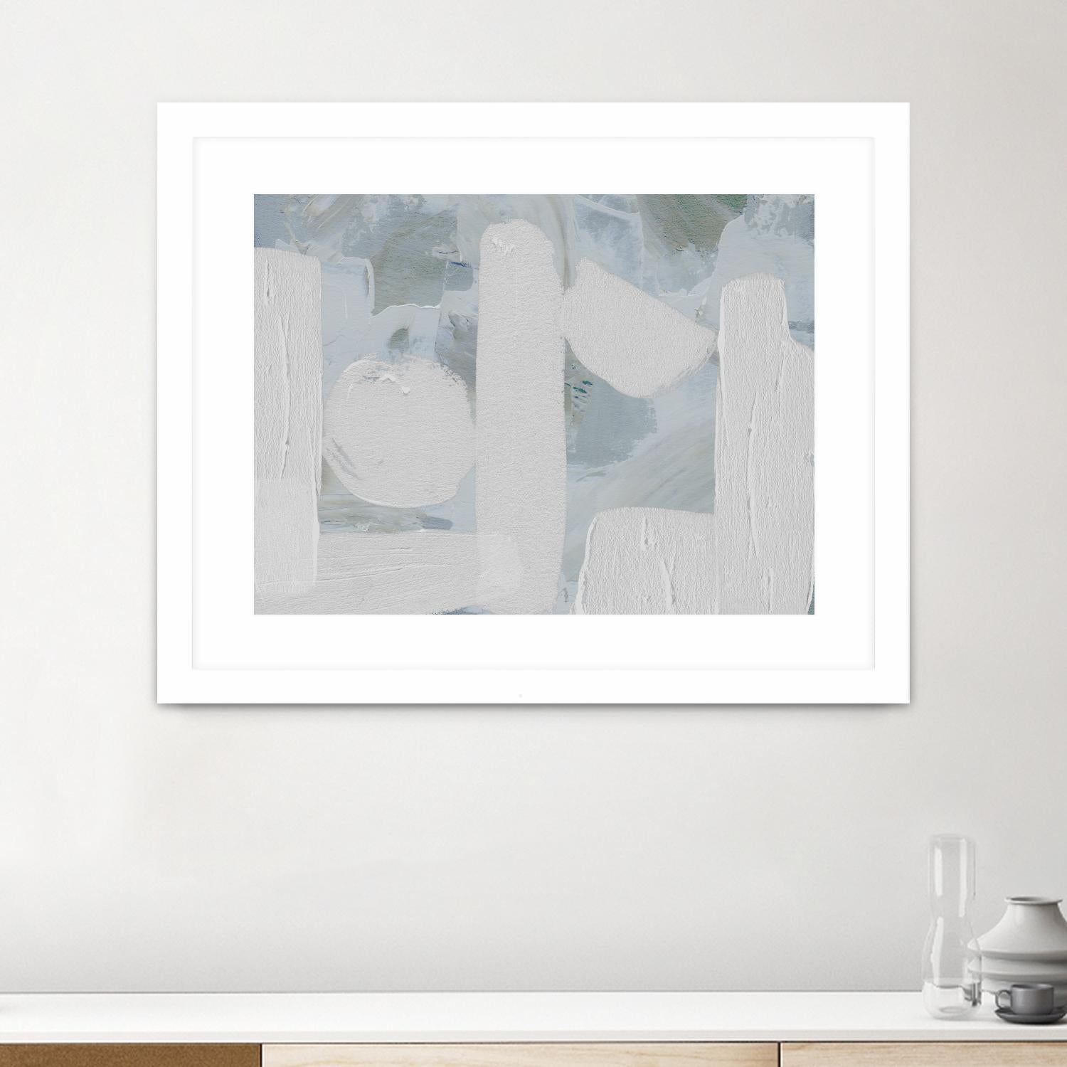 Saltwater Tide IV by Melissa Wang on GIANT ART - white abstract abstract