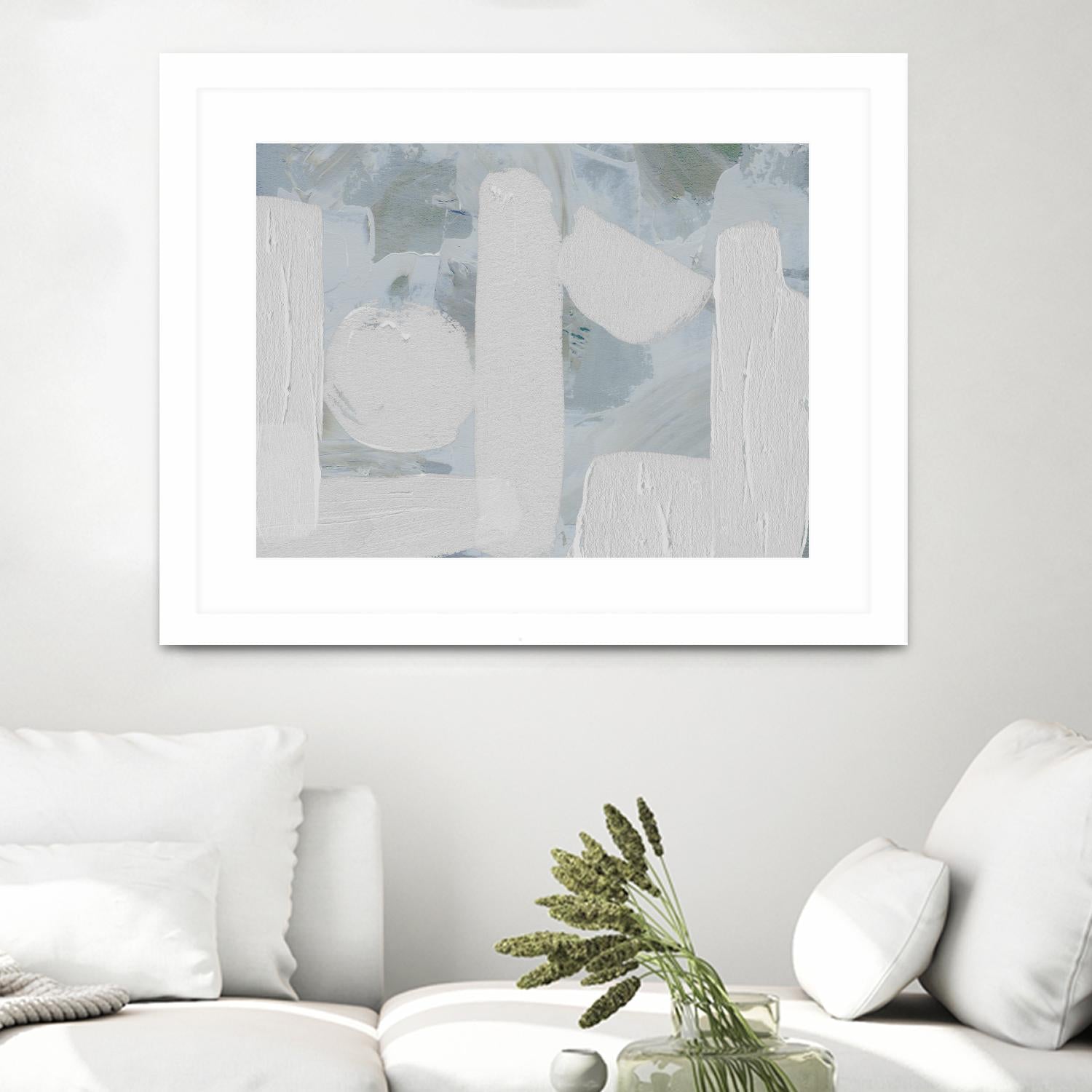 Saltwater Tide IV by Melissa Wang on GIANT ART - white abstract abstract