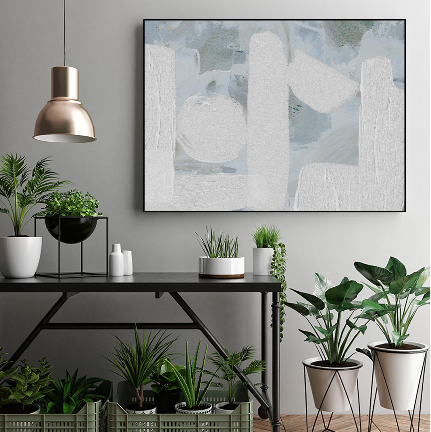 Saltwater Tide IV by Melissa Wang on GIANT ART - white abstract abstract