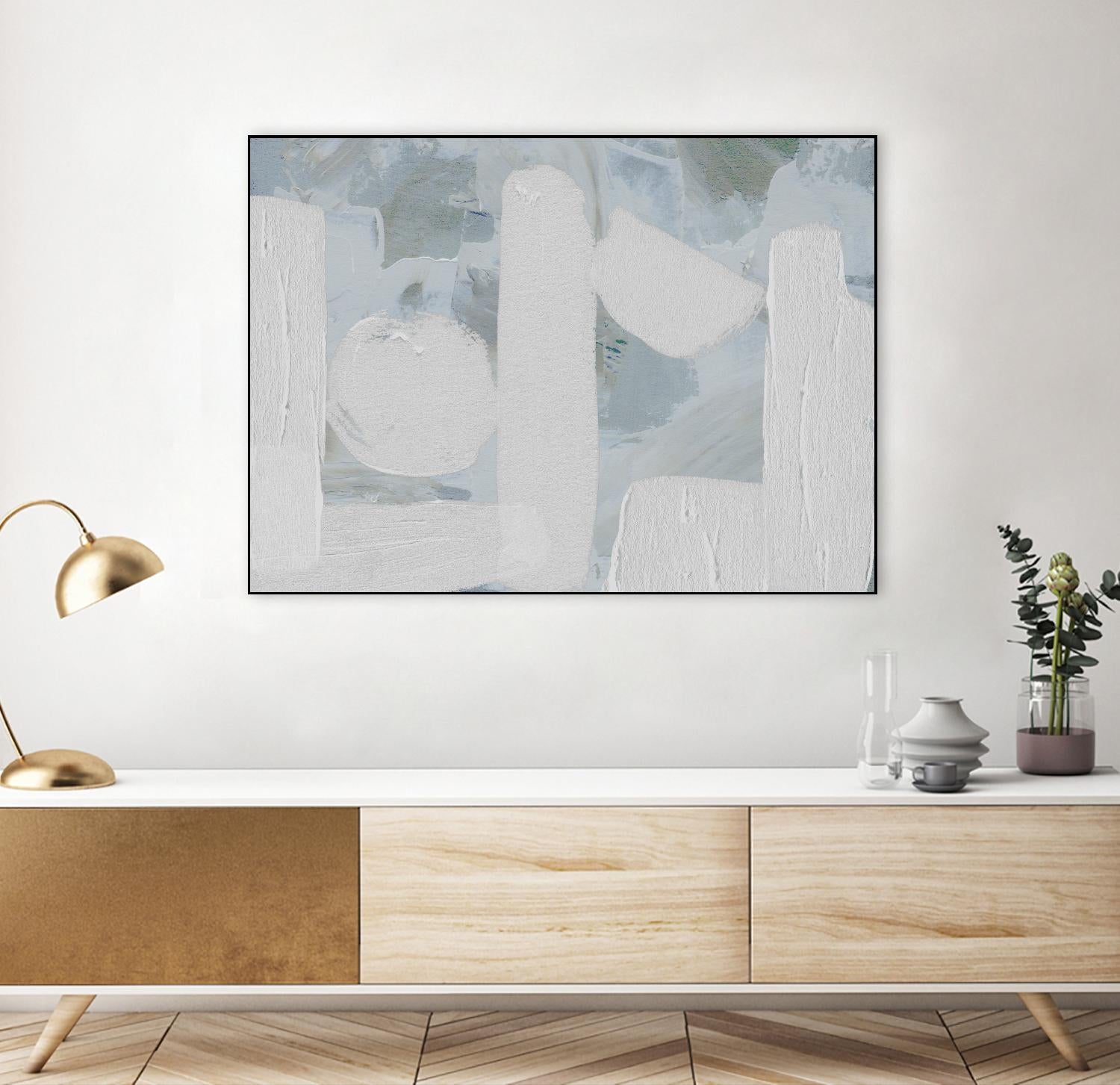 Saltwater Tide IV by Melissa Wang on GIANT ART - white abstract abstract