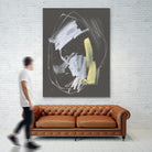 Sunny Marks I by Jennifer Goldberger on GIANT ART - grey  abstract abstract