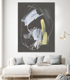 Sunny Marks I by Jennifer Goldberger on GIANT ART - grey  abstract abstract