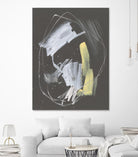 Sunny Marks I by Jennifer Goldberger on GIANT ART - grey  abstract abstract