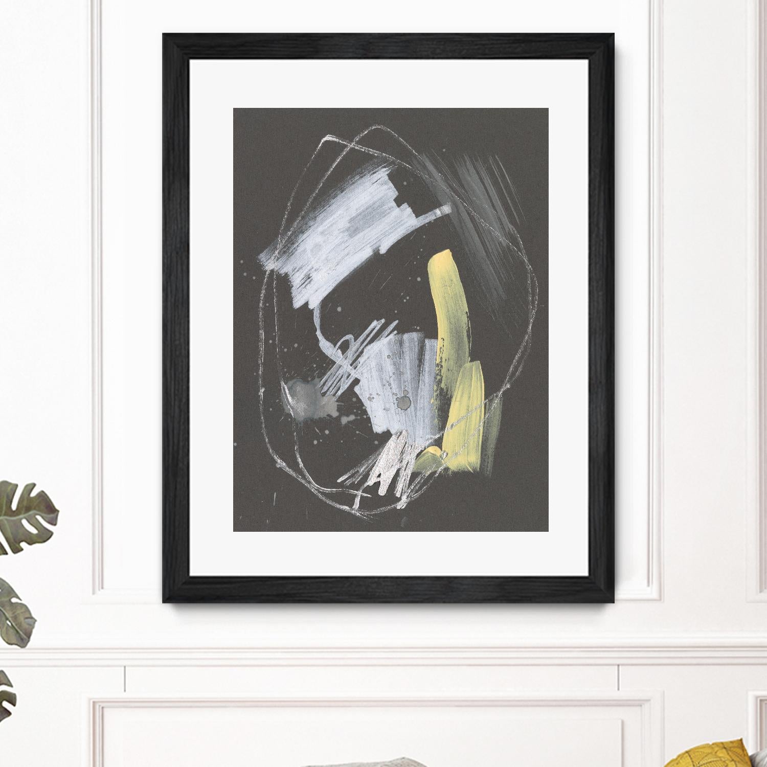 Sunny Marks I by Jennifer Goldberger on GIANT ART - grey  abstract abstract