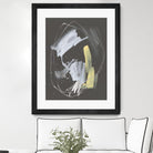 Sunny Marks I by Jennifer Goldberger on GIANT ART - grey  abstract abstract