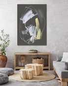 Sunny Marks I by Jennifer Goldberger on GIANT ART - grey  abstract abstract