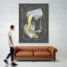 Sunny Marks II by Jennifer Goldberger on GIANT ART - grey  abstract abstract