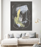 Sunny Marks II by Jennifer Goldberger on GIANT ART - grey  abstract abstract