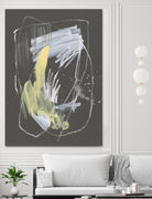 Sunny Marks II by Jennifer Goldberger on GIANT ART - grey  abstract abstract