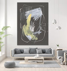 Sunny Marks II by Jennifer Goldberger on GIANT ART - grey  abstract abstract