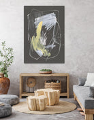 Sunny Marks II by Jennifer Goldberger on GIANT ART - grey  abstract abstract