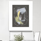 Sunny Marks II by Jennifer Goldberger on GIANT ART - grey  abstract abstract