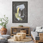 Sunny Marks II by Jennifer Goldberger on GIANT ART - grey  abstract abstract