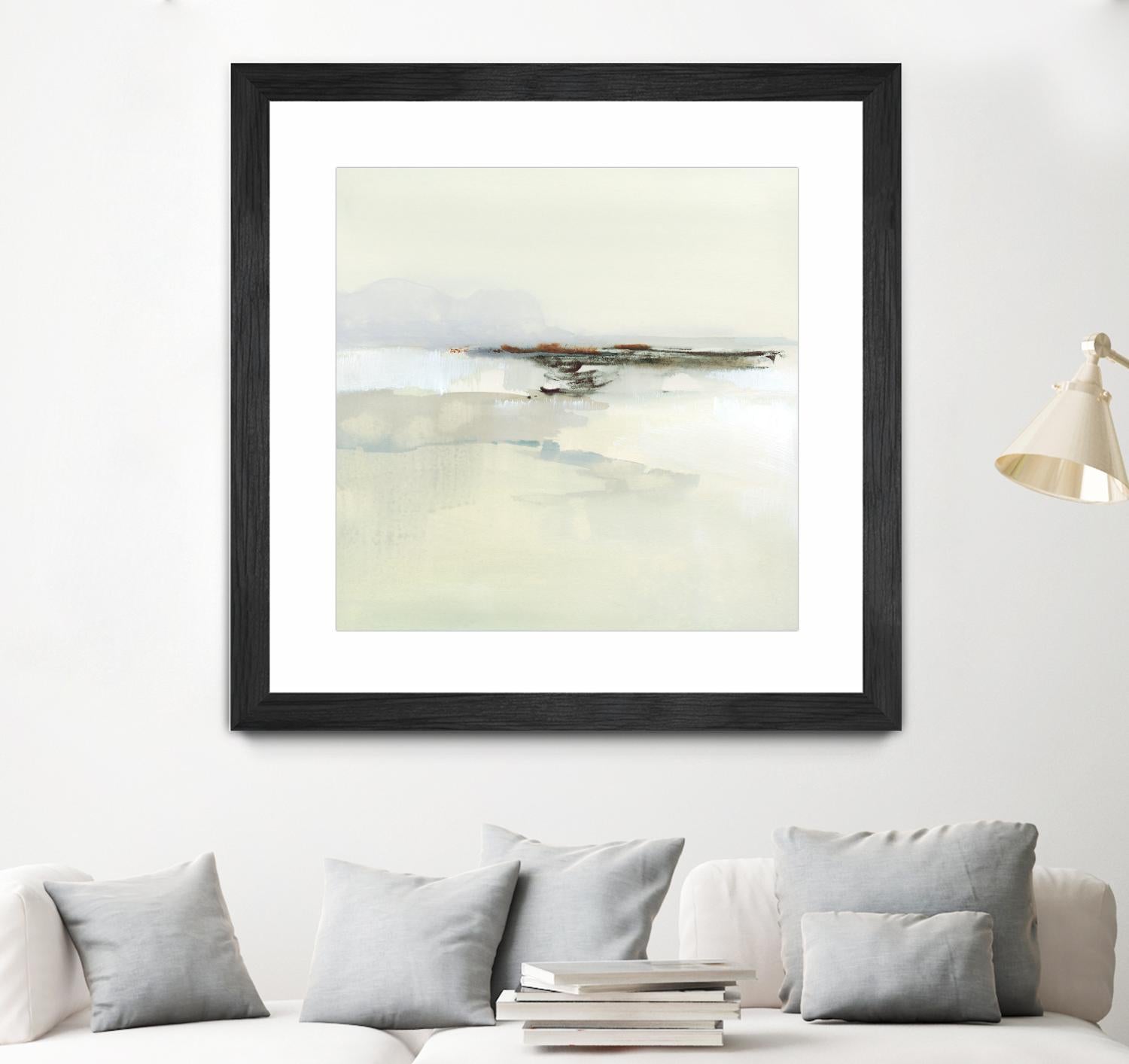 Atmospheric Edge I by Victoria Barnes on GIANT ART - beige abstract abstract