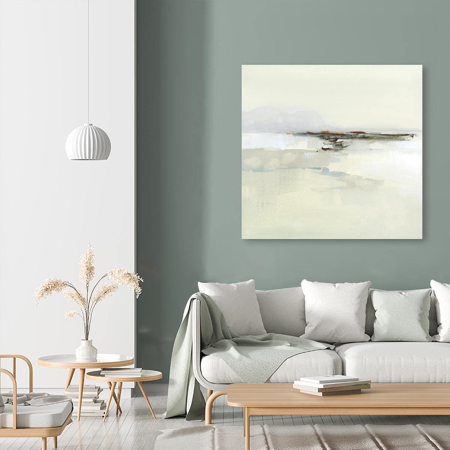 Atmospheric Edge I by Victoria Barnes on GIANT ART - beige abstract abstract