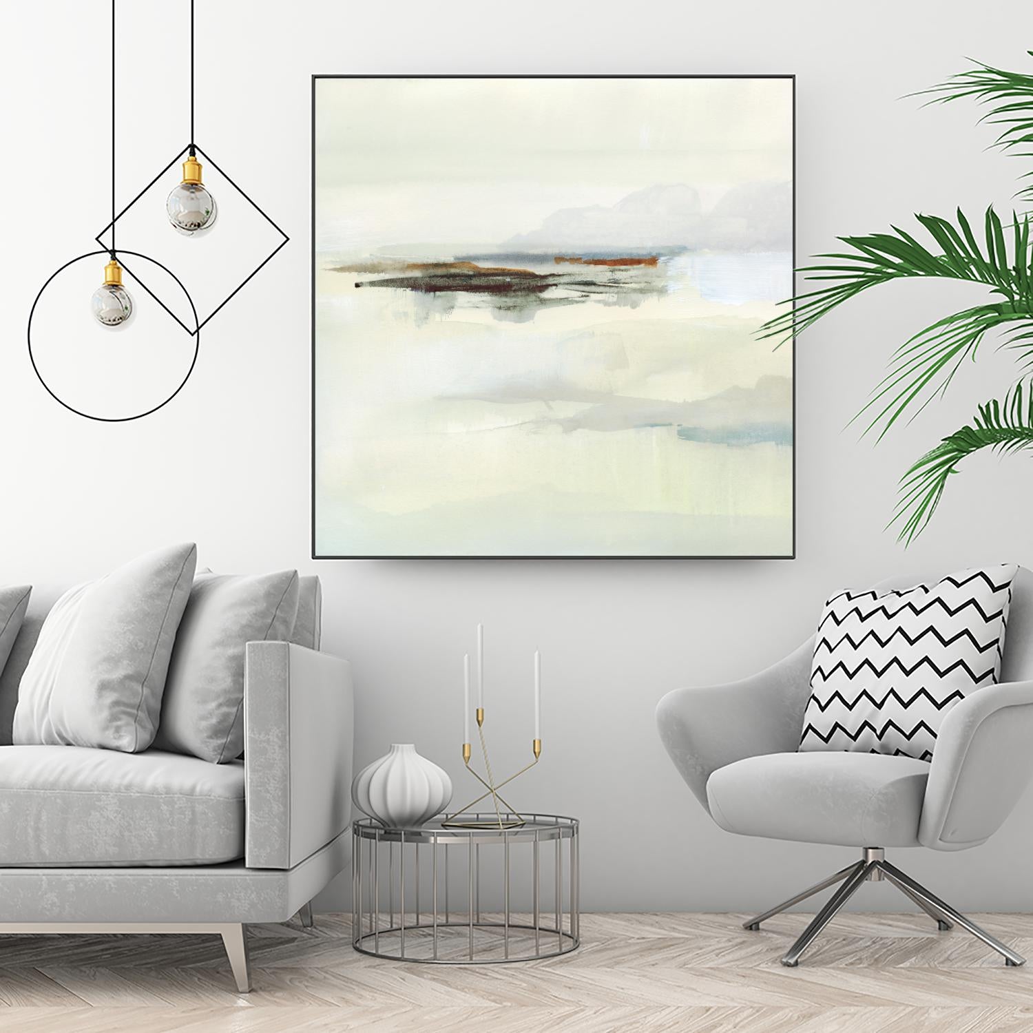 Atmospheric Edge II by Victoria Barnes on GIANT ART - beige abstract abstract