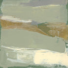 Sage & Gold Swipe III by Jennifer Goldberger on GIANT ART - green abstract abstract