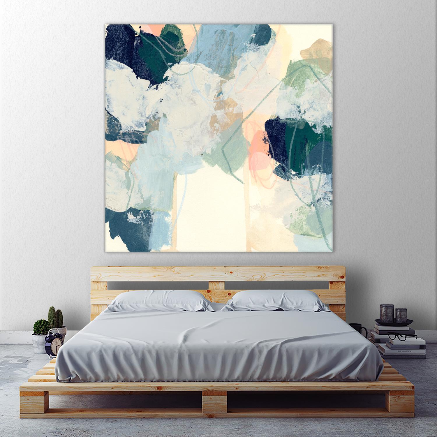 Cloud Gesture I by June Vess on GIANT ART - beige abstract abstract