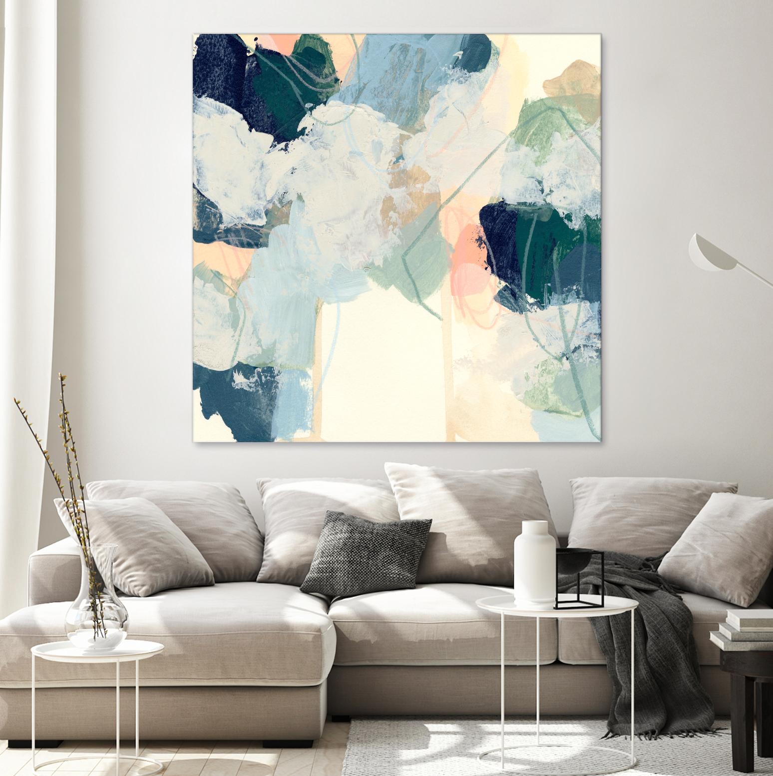 Cloud Gesture I by June Vess on GIANT ART - beige abstract abstract