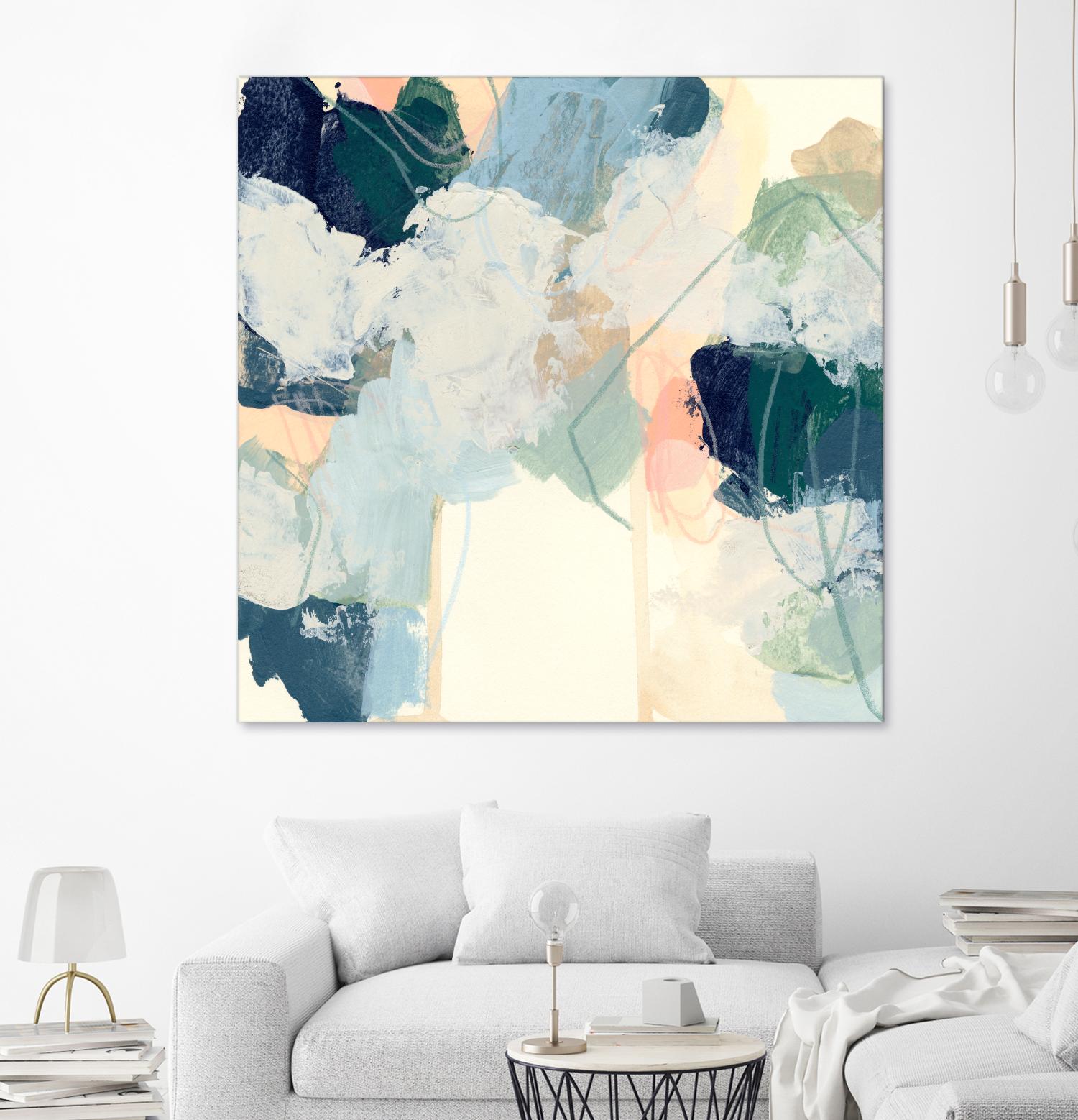 Cloud Gesture I by June Vess on GIANT ART - beige abstract abstract