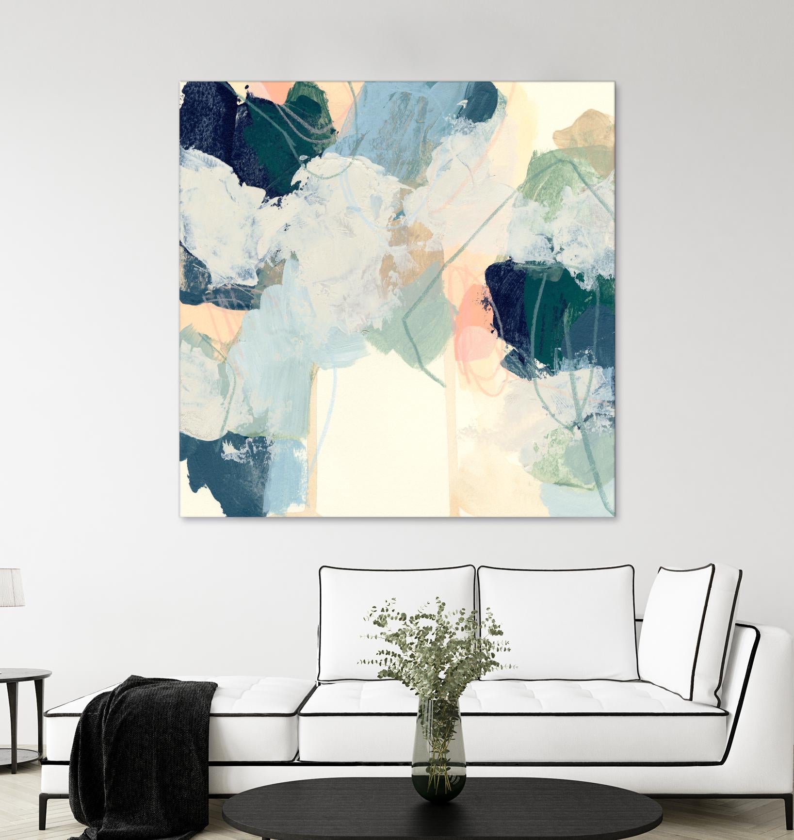 Cloud Gesture I by June Vess on GIANT ART - beige abstract abstract