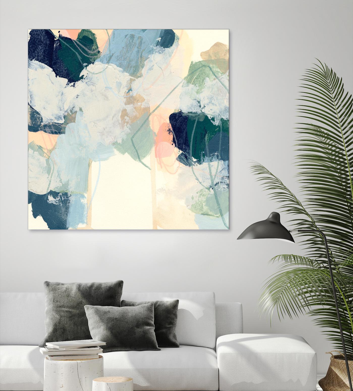 Cloud Gesture I by June Vess on GIANT ART - beige abstract abstract