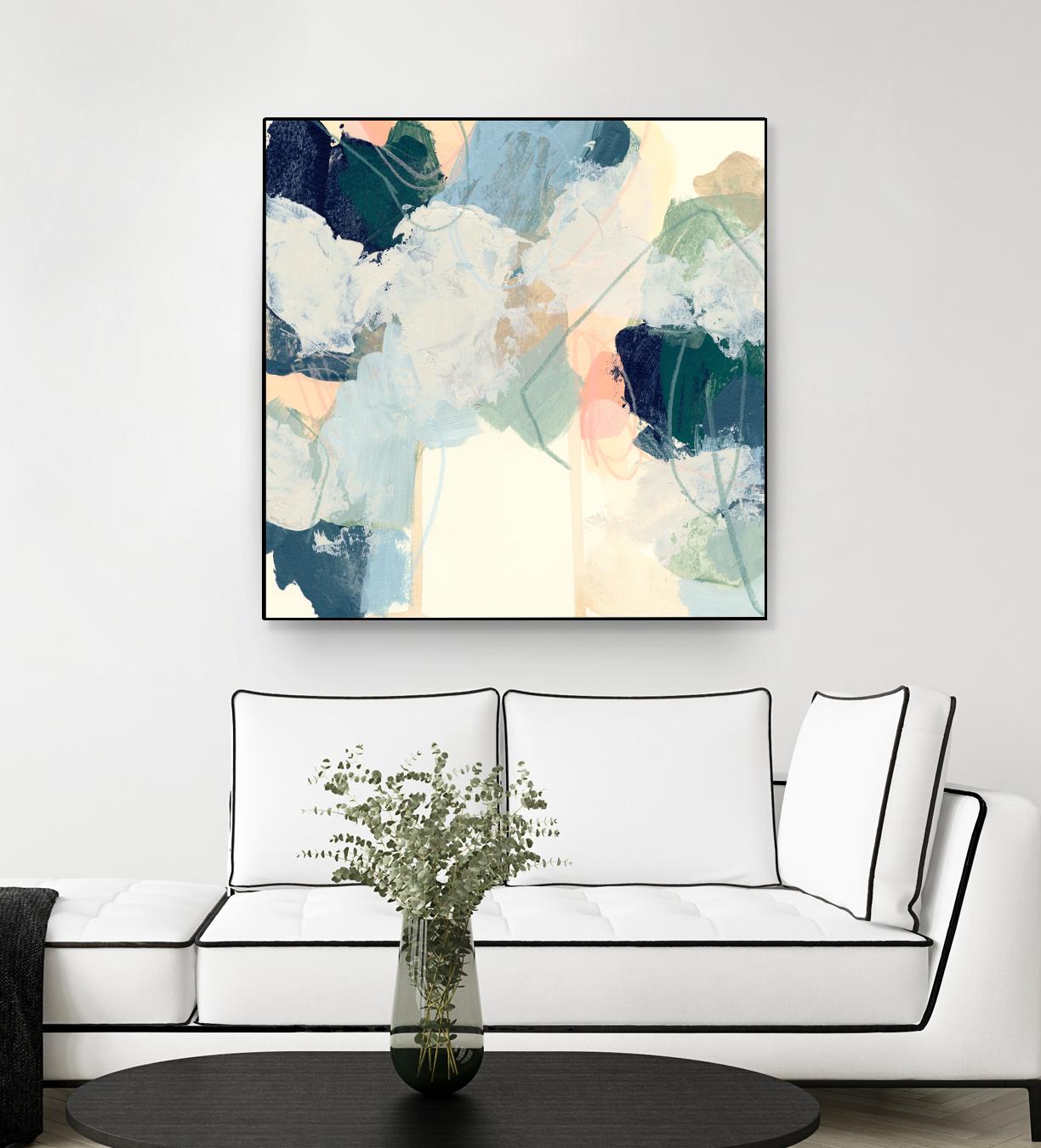 Cloud Gesture I by June Vess on GIANT ART - beige abstract abstract